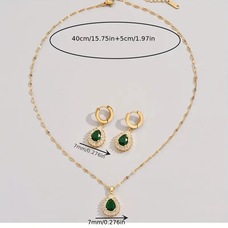 Rheya Lysandelle Sieraad Set | Goud