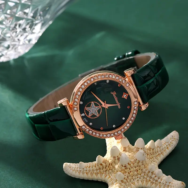 Verdantra Timecourt Sieraad Set | Goud
