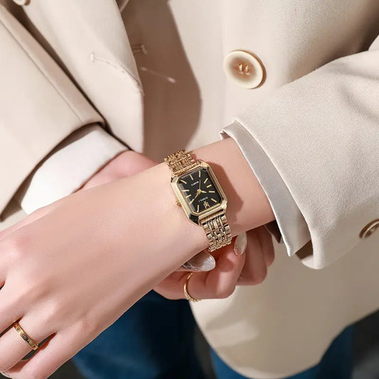 Regalia Schakel Horloge | Goud