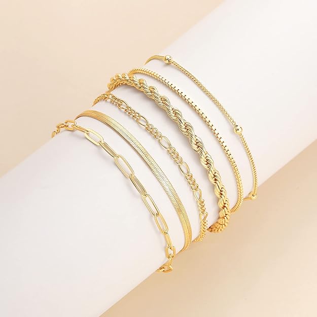 Isabella Vernetta armband set | Goud