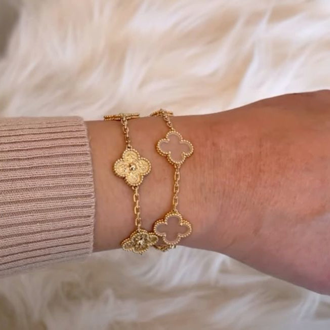 Clover Armband Diamanten