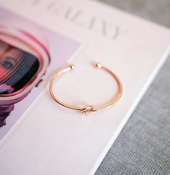 Liefde Knoop Infinity Armband | Goud