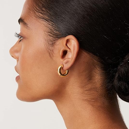 Stardust Creolen | Goud