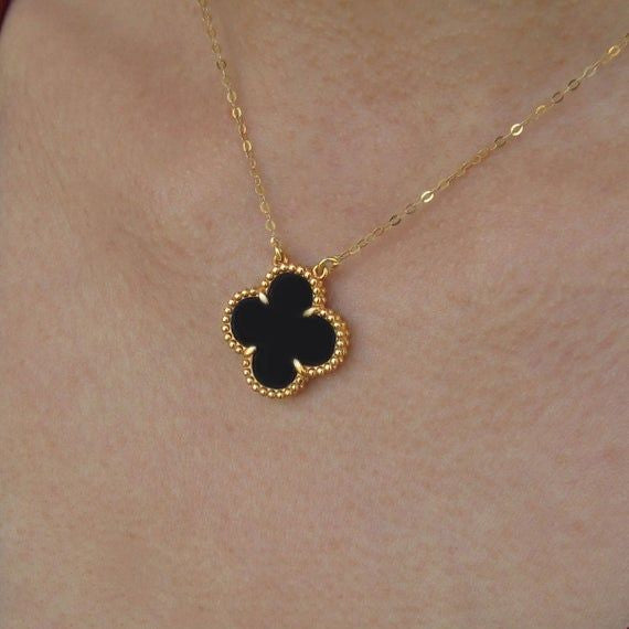 Clover Ketting Zwarte