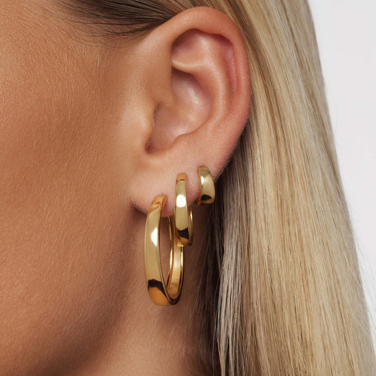 Gia Statement Creolen | Goud
