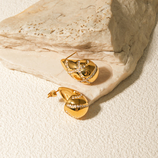 Linnea Gouden Oorbellen
