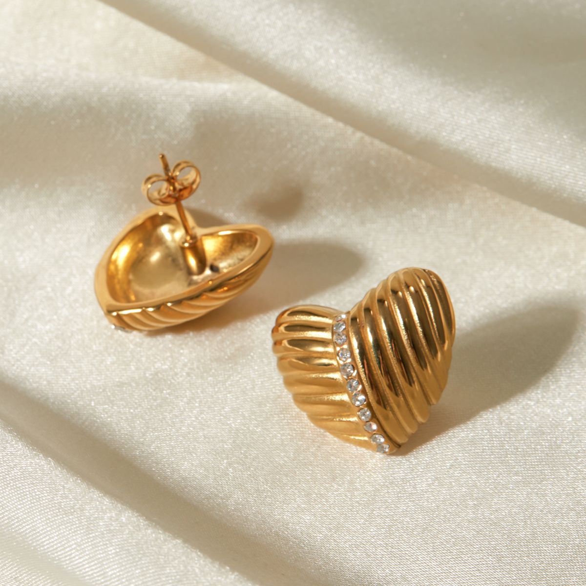 Selene Gouden Oorbellen