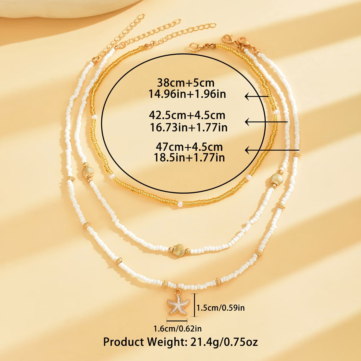 De Coastal Layers Ketting Set