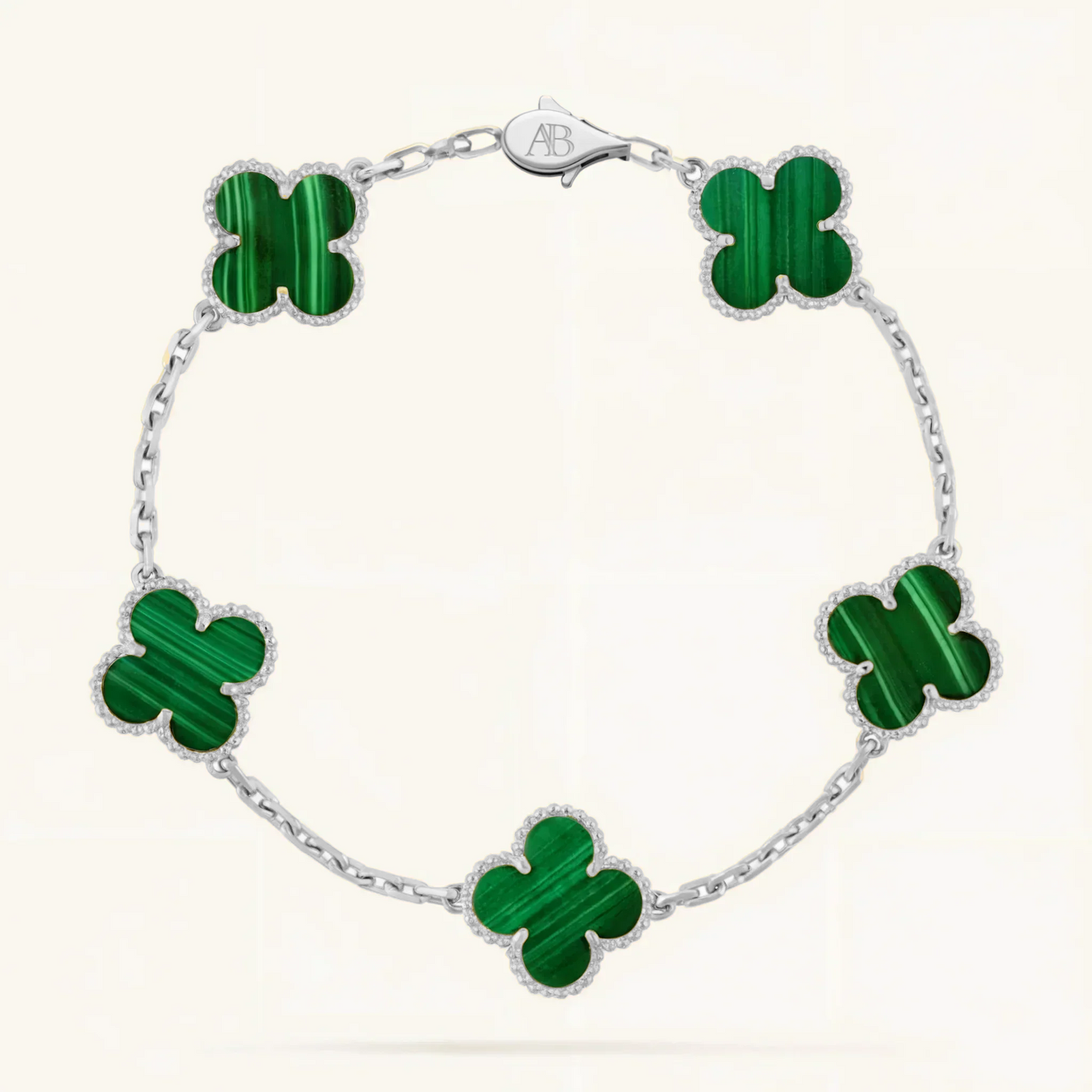 Clover Armband Groene