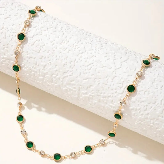 Gouden Smaragden Station Ketting