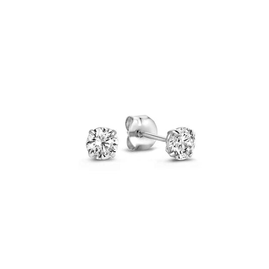 Larmes de Lune Steen Stud Oorbellen | Goud