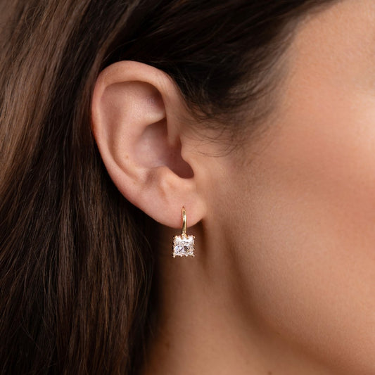 Piper Crystal Drop Oorbellen