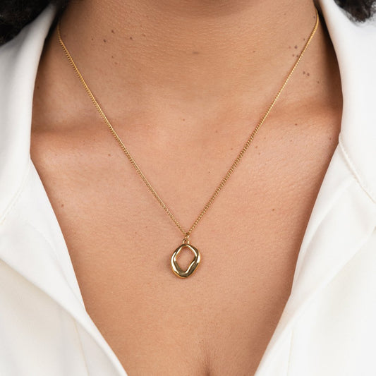 Zola Geometrische Gouden Ketting