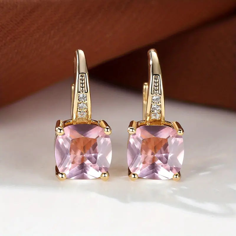 Mystic Steen Creolen | Goud