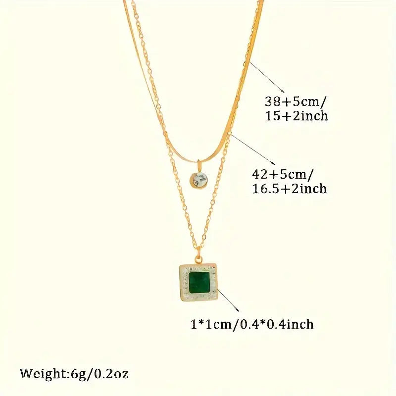 Tirena Valeure Ketting | Goud