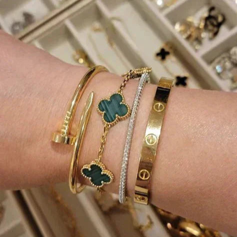 Clover Armband Groene