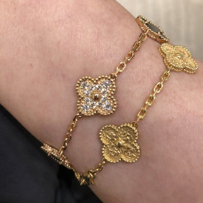 Clover Armband Diamanten