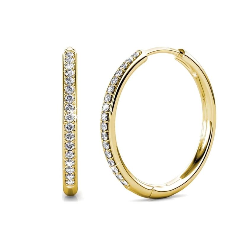 Sorel Pavé Oorbellen | Goud