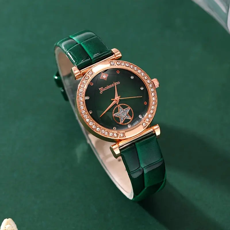 Verdantra Timecourt Sieraad Set | Goud