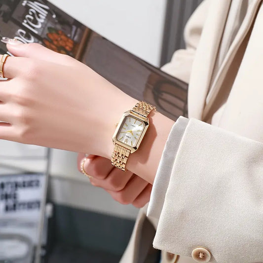 Regalia Schakel Horloge | Goud