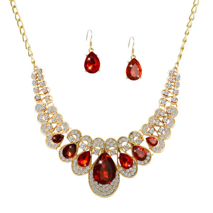 Maevina Crimselle Sieraad Set | Goud