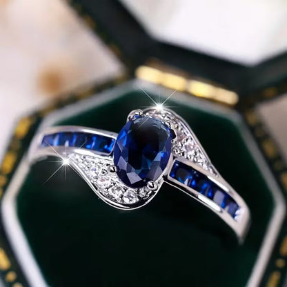 Saffieren Flow Ring | Witgoud