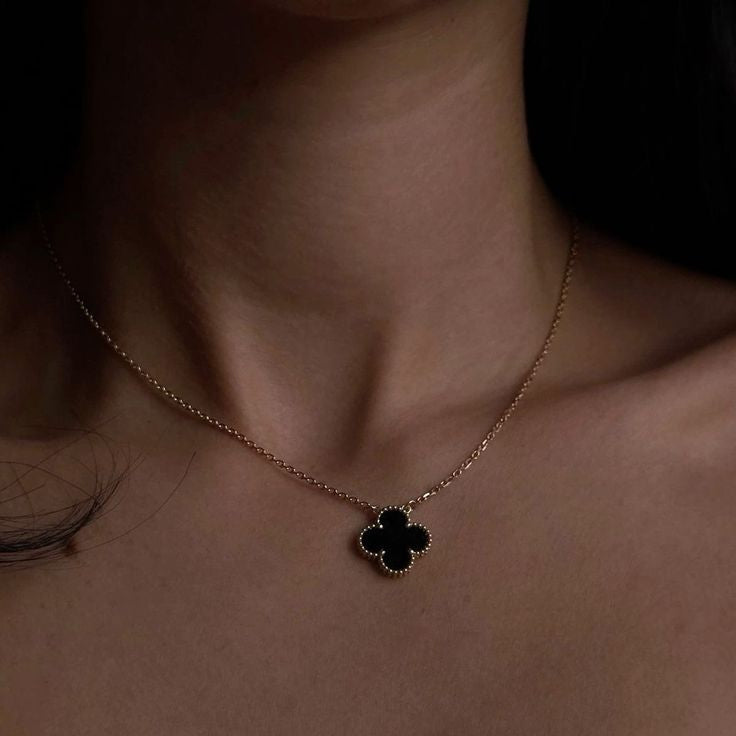Clover Ketting Zwarte