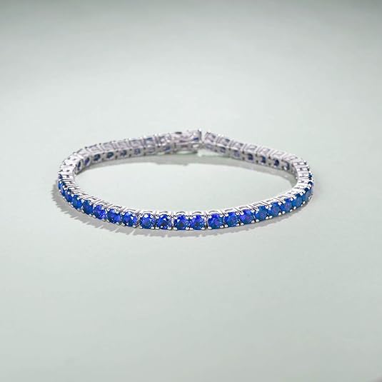 Saffieren Tennisarmband | Witgoud