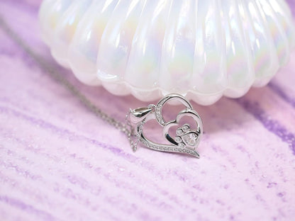 Inolt™ | Pootje & Hart Ketting in Zilver