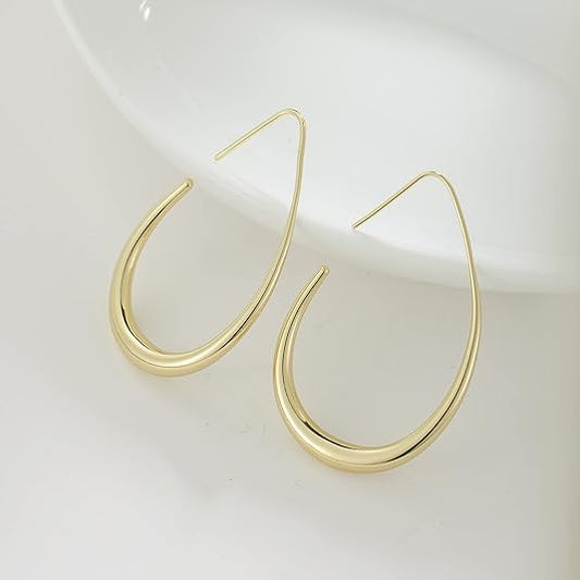 Sunlit Creolen | Goud