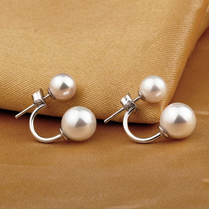 Double Parel Statement Oorbellen