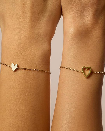 Radiant Hart Armbanden | Goud