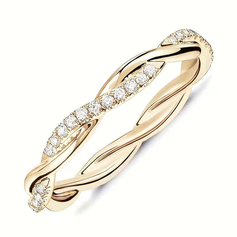 Two Style Accent Ring | Goud