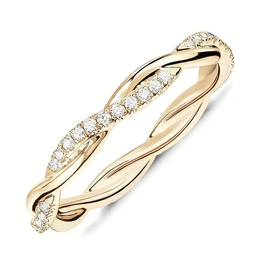 Two Style Accent Ring | Goud