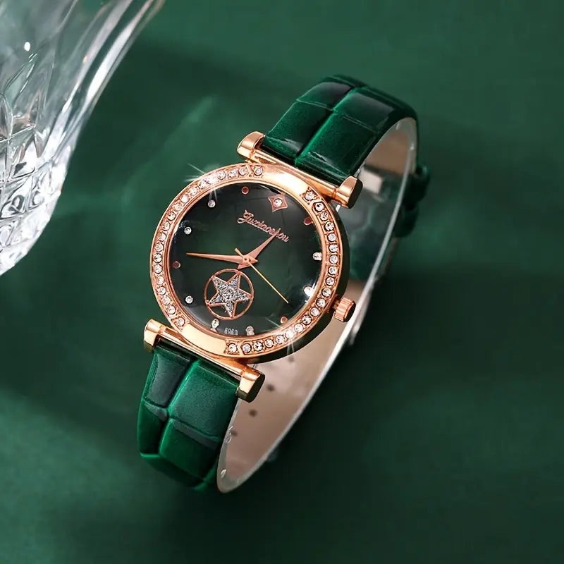 Verdantra Timecourt Sieraad Set | Goud