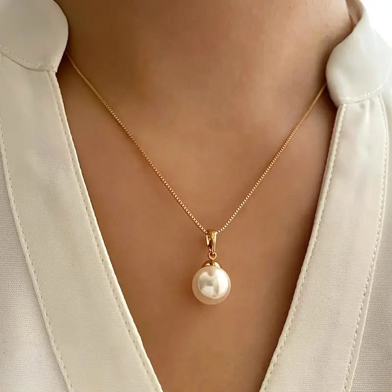 Gouden Grace Parel Sieraad Set | Goud