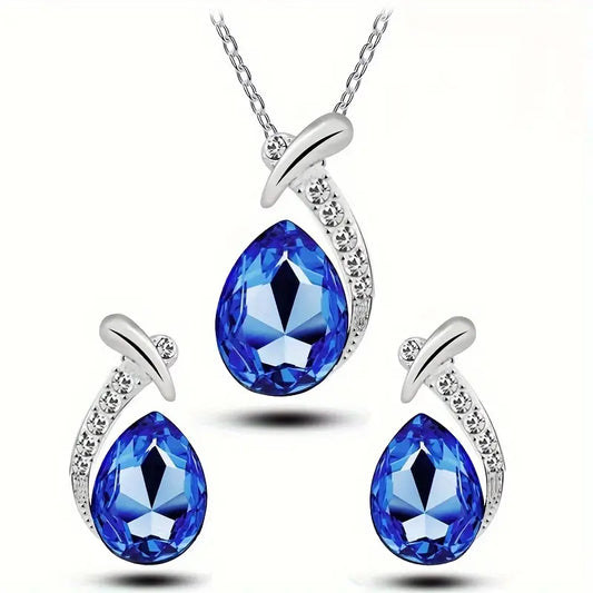 Klassieke Mermaid Elegance Sieraad Set | Witgoud
