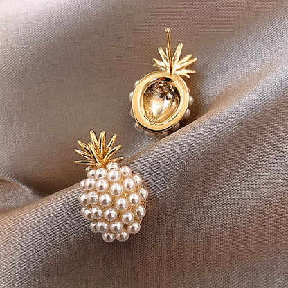 Parel Pineapple Oorbellen