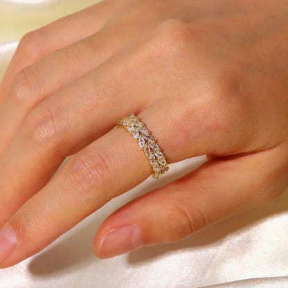 Clarisse Gepatroneerde Gouden Ring