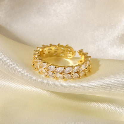 Clarisse Gepatroneerde Gouden Ring