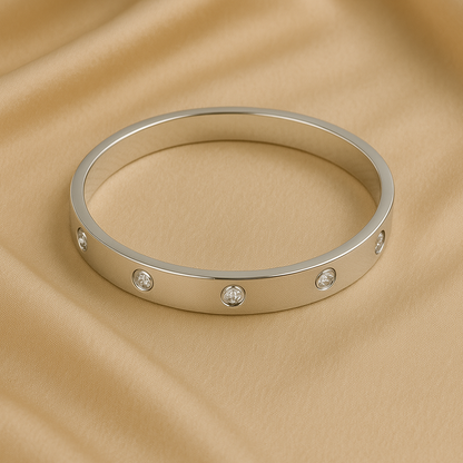Eeuwigheid Schakel Armband Diamanten