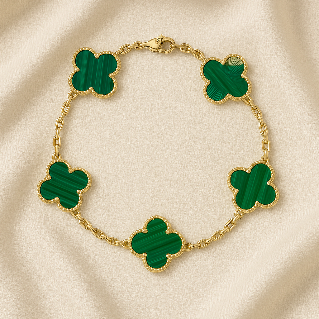 Clover Armband Groene