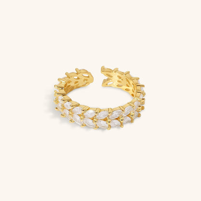 Clarisse Gepatroneerde Gouden Ring