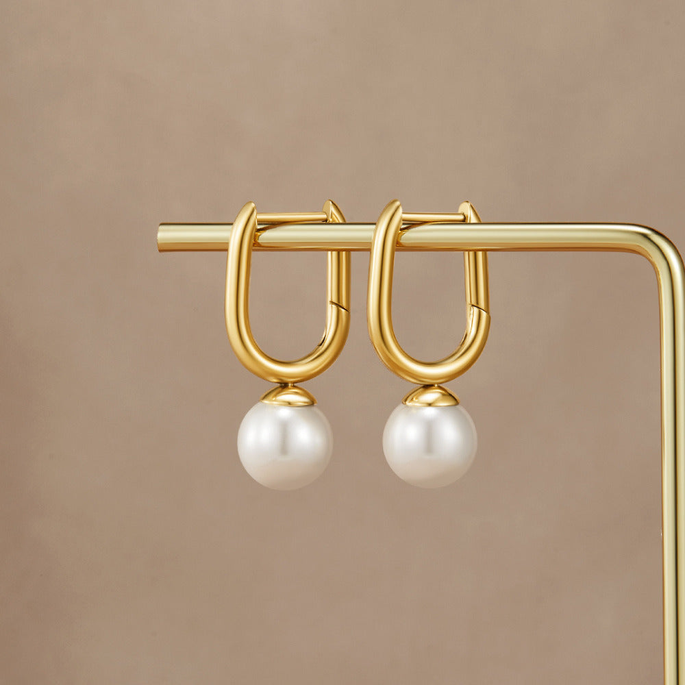 Cora Pearl Hoops Oorbellen