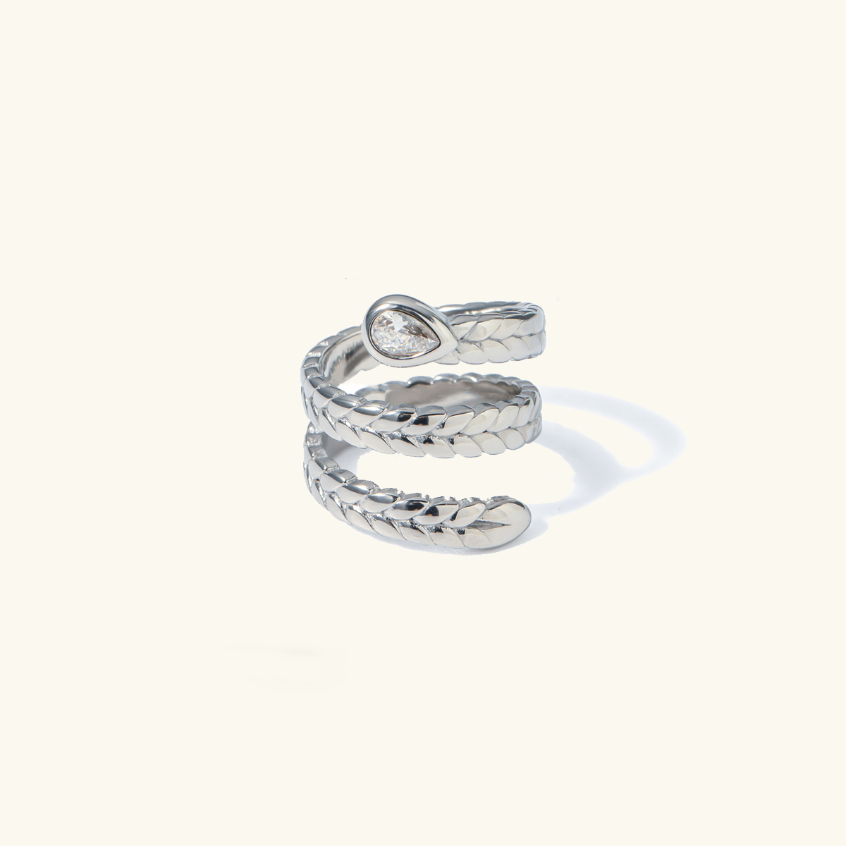 Davina Gouden Serpent Ring