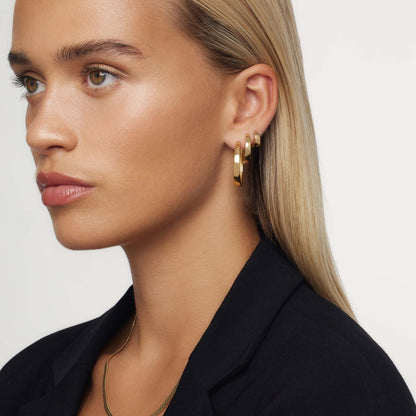 Gia Statement Creolen | Goud