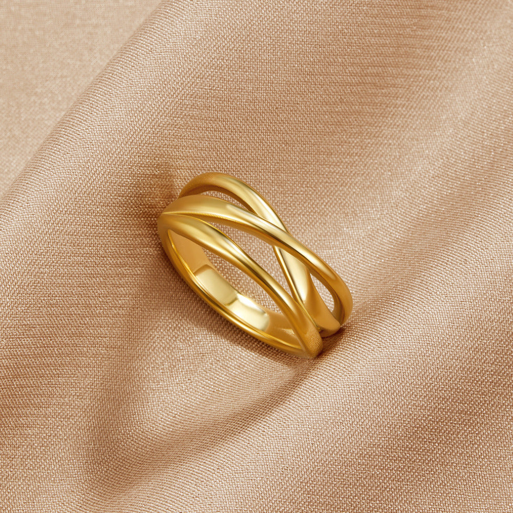 Verweven Maisie Gouden Ring