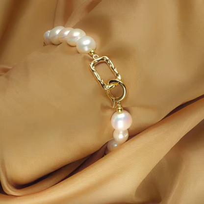 Freshwater Barokke Parel Armband