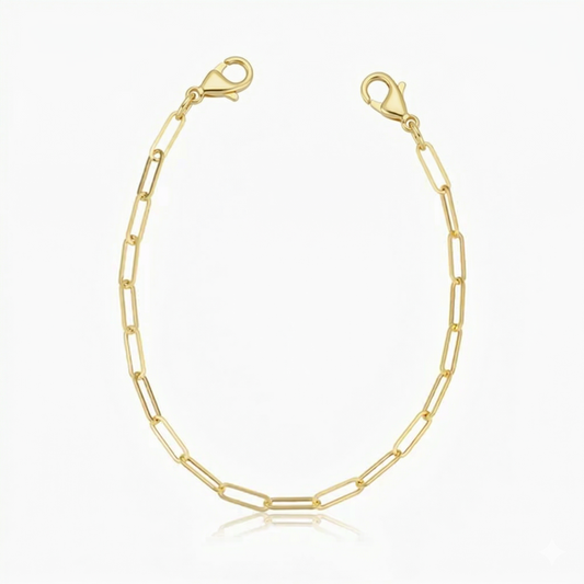 Venice Schakel Armband | Goud