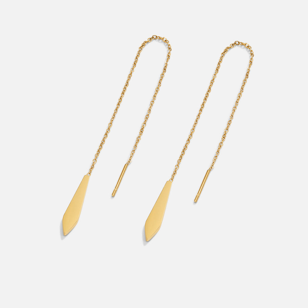Gouden Dakota Tassel Oorbellen